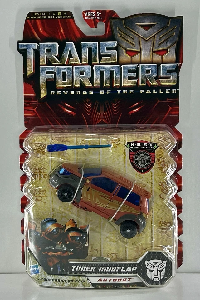 Transformers 2 Revenge of The Fallen Deluxe Class Wave 10 Tuner Mudflap Action