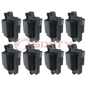 8 pc Hitachi Ignition Coils for 2002-2006 Cadillac Escalade EXT 6.0L V8 ta - Picture 1 of 5
