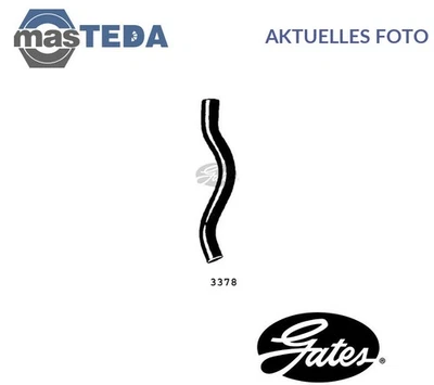 3378 KÜHLUNG KÜHLERSCHLAUCH OBERE GATES FÜR OPEL CORSA A CC,CORSA A TR 1.5L - Image 1 of 4