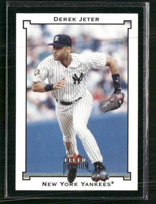 2002 Fleer Premium #2 Derek Jeter - Image 1 of 2