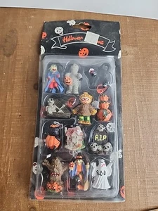 Mini adornos de Halloween vintage de 1,5 pulgadas PR lindos N creaciones artesanales espeluznantes - Imagen 1 de 22