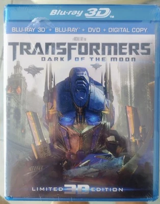 Transformers - Dark of The Moon ( Bluray 3D, Bluray, DVD) Paramount Pictures Foto 1 de 2