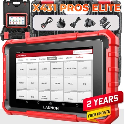 2025 LAUNCH X431 Pro Elite PRO 5 OBD2 Automotive Diagnostic Tool Scanner ECU Coding - Image 1 of 4