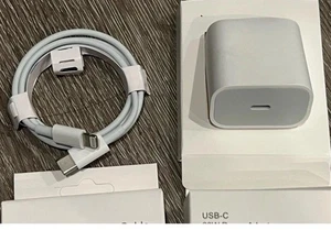Original USB-C Fast Charger For iPhone 14 13 12 11 Pro Max XS XR 8 Type-C Cable - Picture 1 of 14