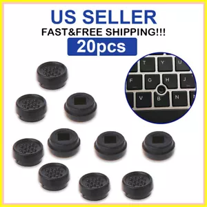 20pcs Trackpoint Stick Point Cap For Dell Keyboard Joystick Cap Pointing Black - Picture 1 of 5
