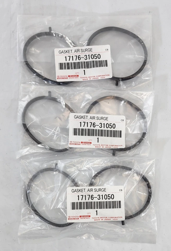 NUEVO JUEGO DE JUNTAS PLENUM DE ADMISIÓN GENUINO LEXUS IS250 2006-2012 x3 1717631050 OEM Foto 1 de 1