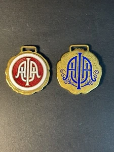 2 IAAU antike Convention Uhrenanhänger 1907 & 1909 - Bild 1 von 11