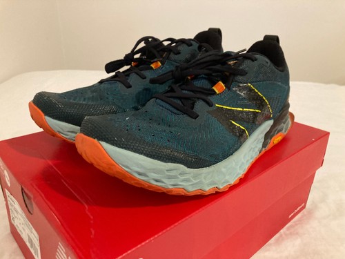 New Balance Uomo Hierro v6 Teal Trail Running Taglia 11.5 2E