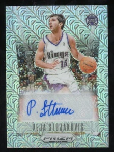 Peja Stojakovic 2023-24 Panini Prizm Deca Auto #DS-PEJ Serial #d 21/25 Kings - Picture 1 of 2