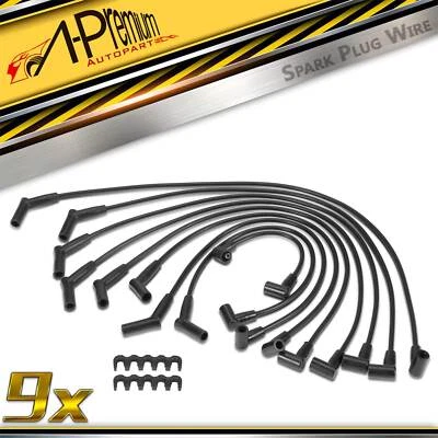 Juego de 9 cables de bujía para Ford E-350 Econoline F-150 F-350 Lincoln Mercury 7,5 L Foto 1 de 4