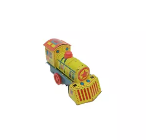 Steam Locomotive USSR Metal USSR Red Star Vintage Tin Train Railway Retro Toys - Picture 1 of 24
