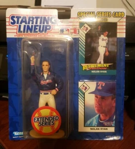 Retirement Edition Nolan Ryan 1993 Startaufstellung MLB Actionfigur SLU Rangers - Bild 1 von 2