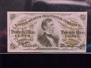 1863 25C Fractional Currency, FR-1294, a 3rd Issue note, PCGS 53PPQ graded. - Picture 1 of 3
