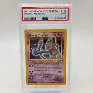 PSA 9 - Shining Mewtwo 109/105 - Mewtu - Pokemon Karte - Neo Destiny - Englisch - Bild 1 von 1