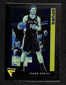 2020-21 Panini Flux Jakob Poeltl #161 Card Spurs