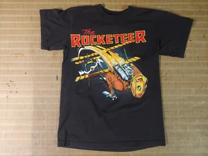 2 Vintage The Rocketeer T-Shirts Jugend Large DISNEY erstellt von Dave Stevens - Bild 1 von 18