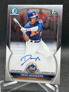 2023 Bowman Chrome DIEGO MOSQUERA AUTO METS CPA-DM "A" - Picture 1 of 2