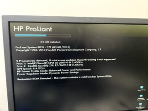 HP Proliant DL360 G8 XEON E5-2609 V3 2.4Ghz 64GB RAM 4x 450GB hdd TESTED! - Picture 1 of 10