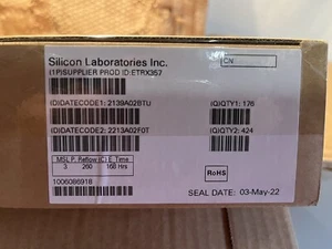 600pz x Moduli SMD CHIP SMD Silicon Labs ETRX357 RX TXRX 802.15.4 CHIP PN:920-1006-2-ND - Foto 1 di 3