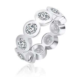 NEW Kagi SOHO INFINITY BAND Ring Sterling Silver Rhodium Plating SITR-L Large - Picture 1 of 2