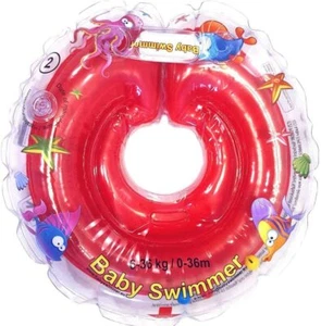Original BabySwimmer Schwimmring Rot ab 6 Monate bis 3 Baby Schwimmhilfe  - Bild 1 von 1