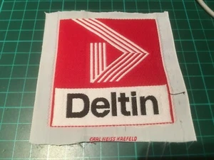 Orig. Deltin Aufnäher 75 x 80 mm für Tankwart-Overall, NEU ungebraucht - Bild 1 von 1