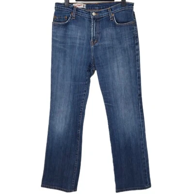 Vintage Red Engine Bootcut Jeans Size 29 Womens Stretch Denim Y2K 90s - Image 1 of 4