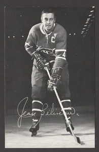 1968-69 MONTREAL CANADIENS POSTCARDS JEAN BELIVEAU INV J7236 - Picture 1 of 2