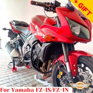 For Yamaha FZ1 Fazer engine guard FZ1S crash bars FZ1N FZ-1 (2006-2015), Bonus - Picture 1 of 12