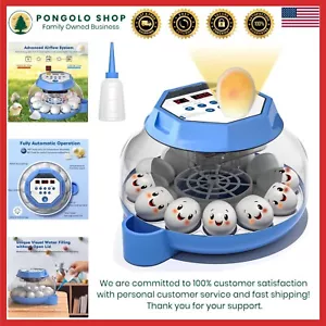 Smart Egg Incubator with Auto Turning & Precision Climate Control for 12-24 Eggs - Picture 1 of 9