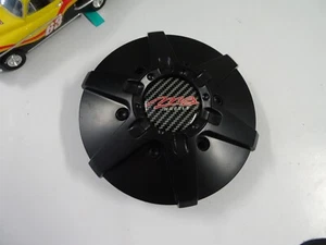MB Wheels Black 6 LUG Custom Wheel Center Cap # C-358-3, 80476 - Picture 1 of 2