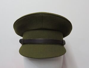 WW1 TOMMY 10mm SOFT SD SERVICE DRESS CAP LEATHER CHINSTRAP   WW2 MILITARY POLICE