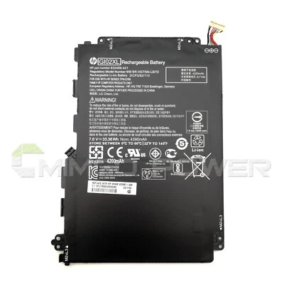 Genuine GI02XL Battery for HP Pavilion X2 12 HSTNN-LB7D 832489-421 833657-005 - Image 1 of 3