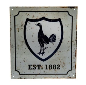 Tottenham Hotspur FC Retro Logo Sign Official Spurs Merchandise Gift Idea - Picture 1 of 3