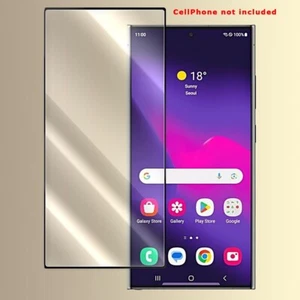 For Samsung Galaxy S24 Ultra SM-S928U Full Cover Tempered Glass Screen Protector - Picture 1 of 3