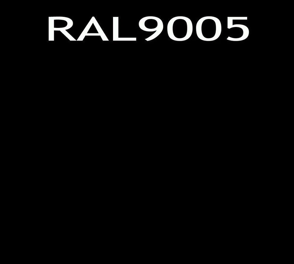 1 Liter AVO 2K Acryl Autolack RAL 9005 schwarz Matt Autolack  A035110 - Bild 1 von 1