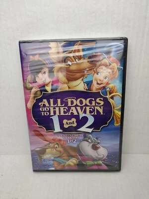 All Dogs Go to Heaven 1 and 2 DVD Two Disc 2014 Combo set New Sealed - Image 1 of 4