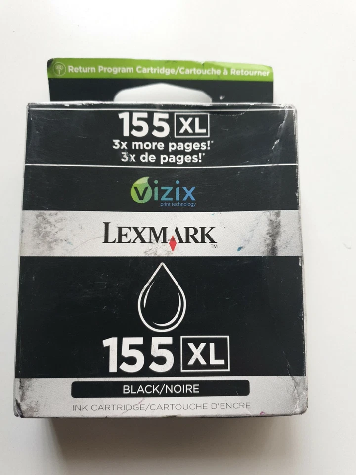 LEXMARK 155XL Genuine Black Ink Cartridge - Original Lexmark 155XL! - Image 1 of 4