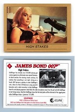 High Stakes #52 James Bond 007 Series 1 Eclipse 1993 Trading Card