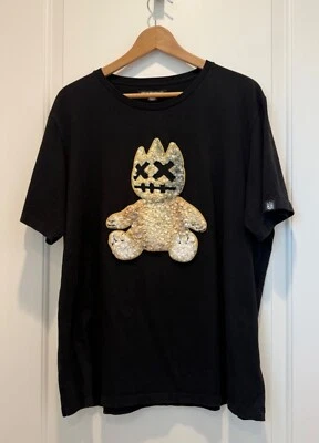 Cult of Individuality 黑色图形 T 恤 3D 泰迪熊 Shimuchan 标志男式 S — 第 1/4 张图片