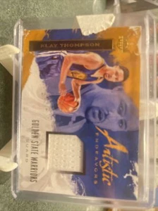 2017-18 Panini Court Kings Artistic Endeavors /299 Klay Thompson Game Worn π₯ - Picture 1 of 2