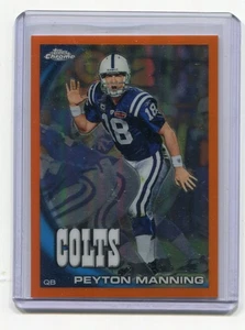 PEYTON MANNING 2010 TOPPS CHROME ORANGE REFRACTOR # C50 - Picture 1 of 2