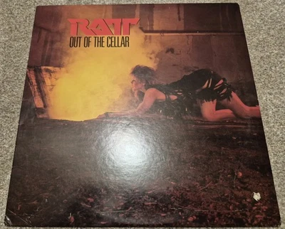 RATT Out of the Cellar 12" Vinyl LP Record 1980s Rock Hair Metal - Image 1 of 4