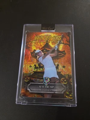 Wild Card Haunted Hits Monster Hunt 2025 - 2/2 sujetalibros - Kai Trump - golfista Foto 1 de 4