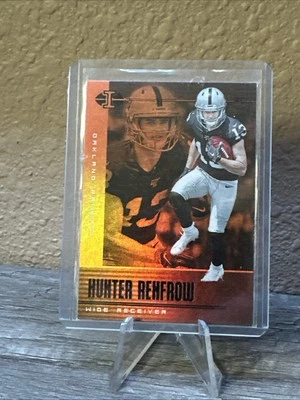 2019 Panini Illusions - Hunter Renfrow #50 Trophy Collection Orange (RC) - Image 1 of 2
