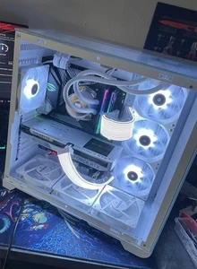 Gaming PC ✩Asus ✩Ryzen ✩RTX ✩32GB ✩1TB M.2 ✩ AIO ✩ White ✩ WLAN - Bild 1 von 11