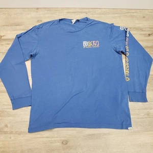 Deus Ex Machina Shirt Mens Large Blue Portside LS Tee Long Sleeve Graphic - Bild 1 von 11