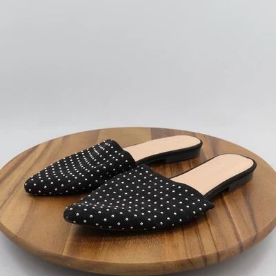 Sandalias de mula de gamuza sintética Madden Girl mocasín sin espalda talla 10 Foto 1 de 4