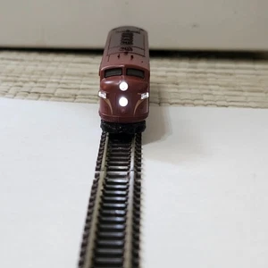 Marklin Z F7 Brown Pennsylvania Diesel Loco Set W/ 3-Pole Motor - Picture 1 of 8