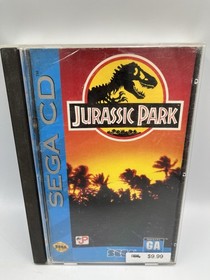 Jurassic Park -&nbsp; Sega CD  Complete CIB w/ Manual Tested 